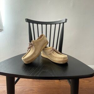 Clarks Tan Suede Women's Shoes